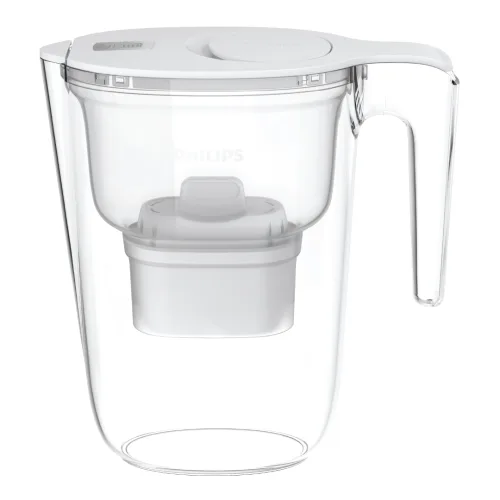 Philips Кана за вода (2,6 л) с филтър Philips Micro X-Clean AWP2933WHT/58