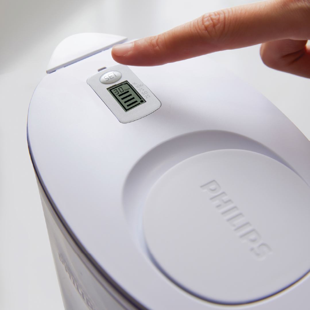 Philips Кана за вода (2,6 л) с филтър Philips Micro X-Clean AWP2933WHT/58