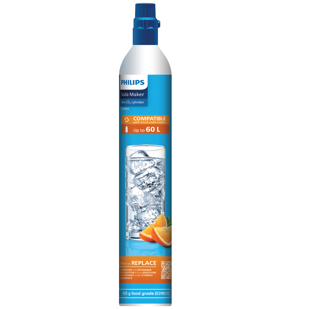 Philips Цилиндър за газиране на вода за сода машина ADD913/10