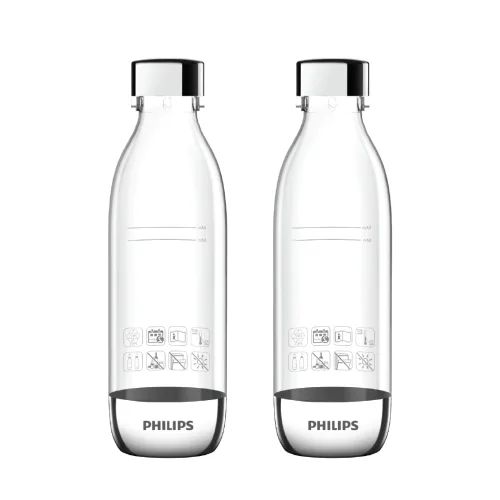 Philips GoZero 0.5 л - 2 броя Бутилки за газиране за сода машина ADD919P2/10